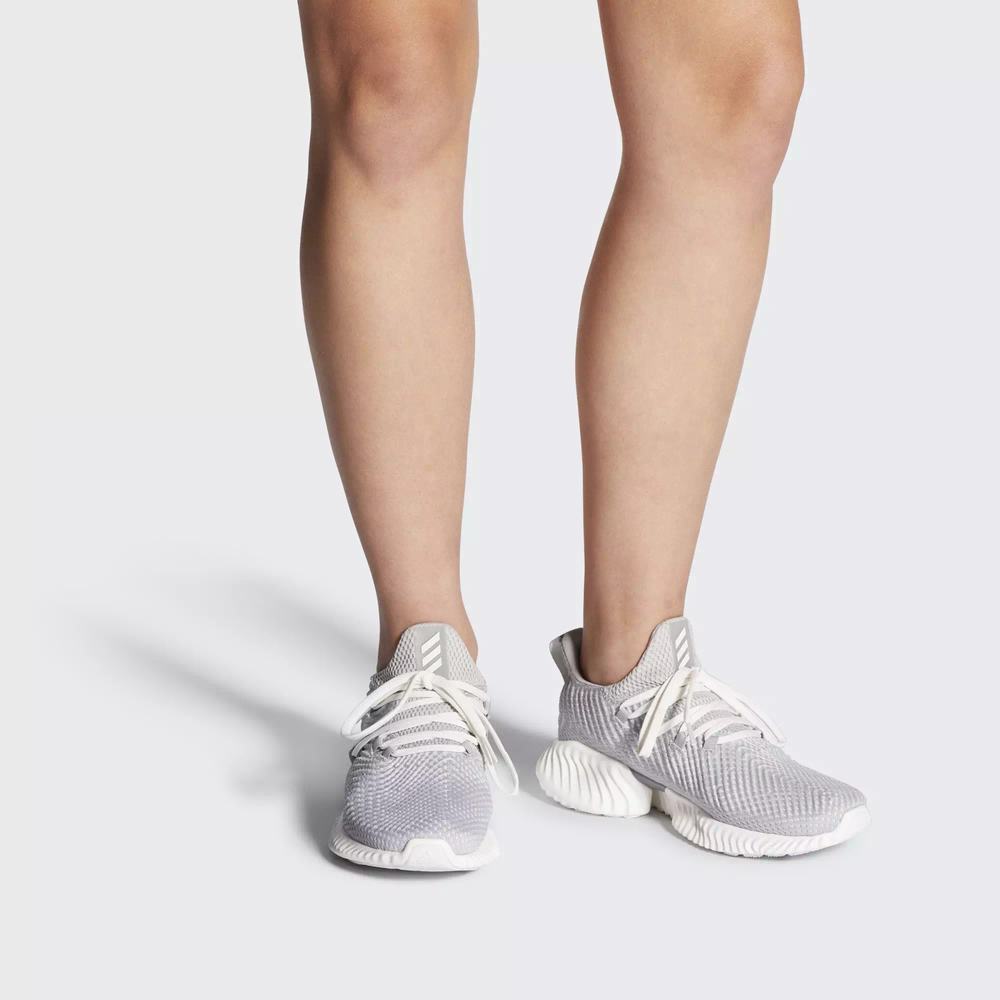 Adidas Alphabounce Instinct Deportivos Grises Para Mujer (MX-77265)